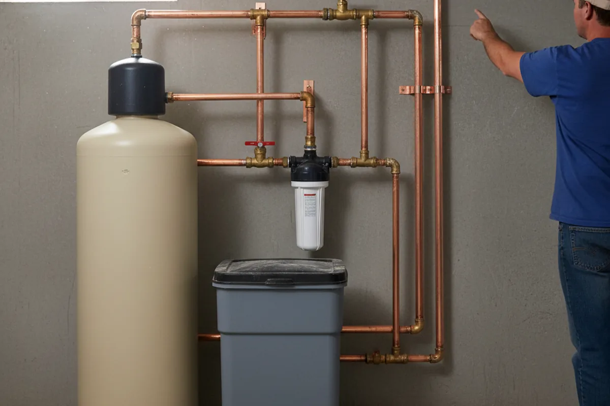 Whole-house water treatment system installed in Wethersfield